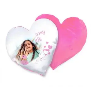 הדפסה על כרית לב וורודה1