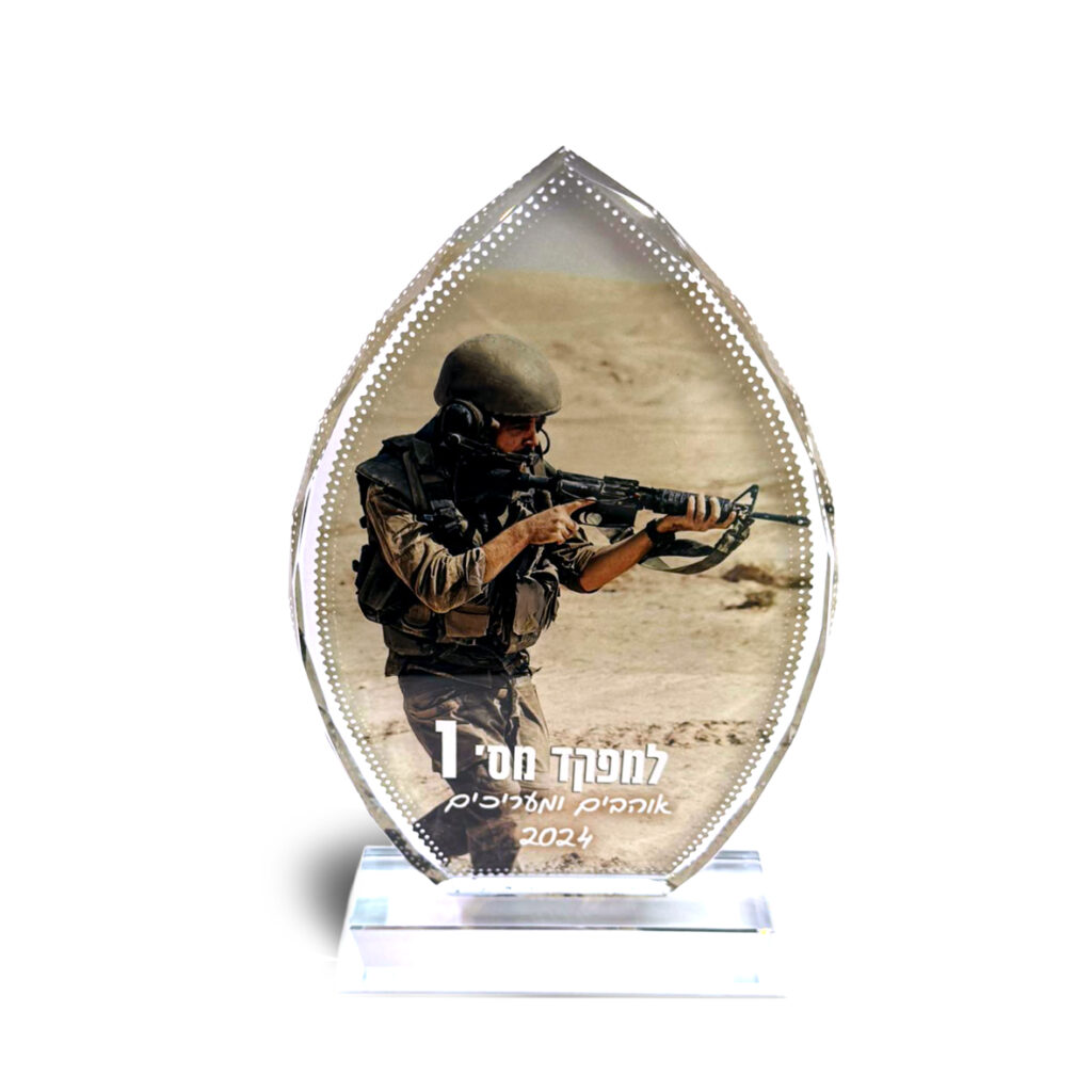 מגן הוקרה צורת טיפה - גימיקס