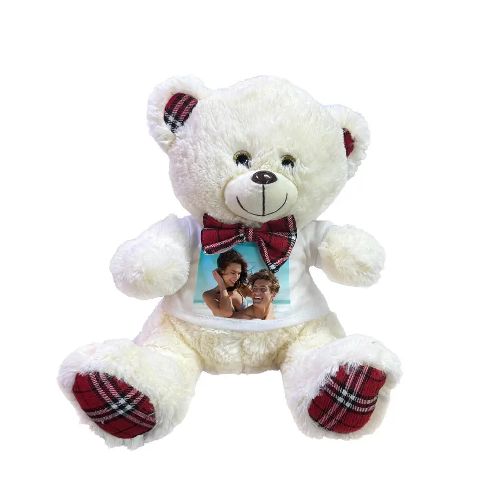 דובי 40 סמ' (בעמידה) עם חולצה מודפסת