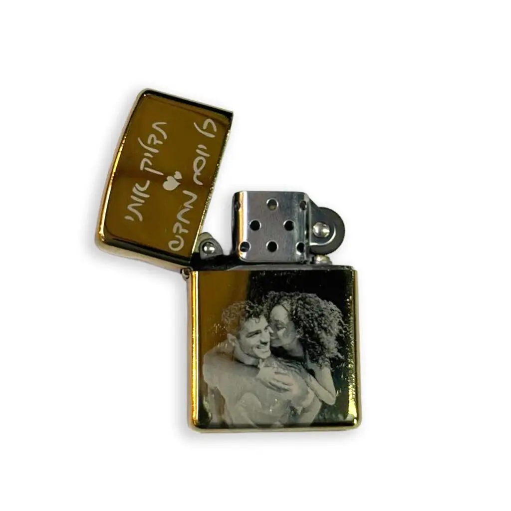 מצית בנזין עם חריטה אישית