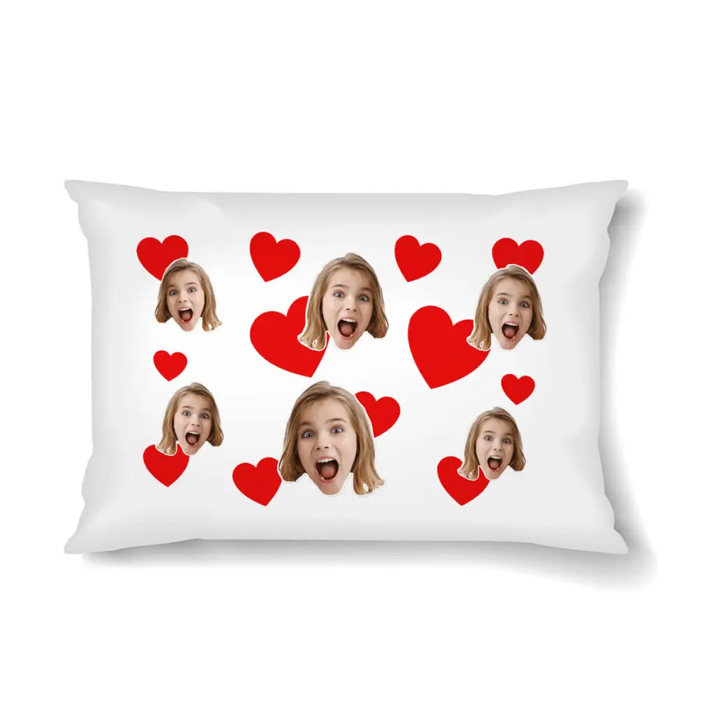 ציפית לבבות עם פרצופים בעיצוב אישי